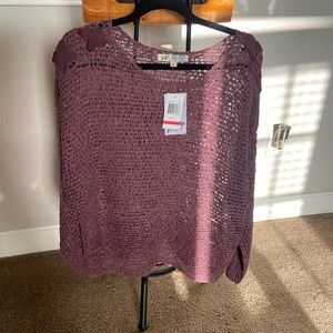 Purple sweater
